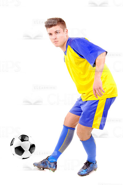 Young Guy Playing Football Stock Photo Pack-29756