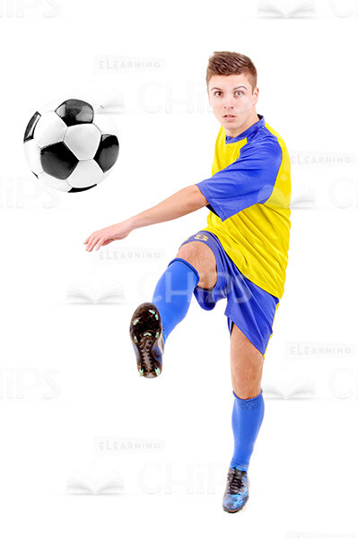 Young Guy Playing Football Stock Photo Pack-29760