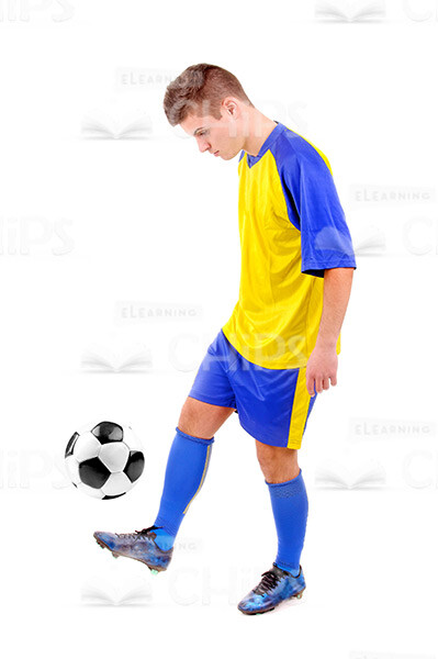Young Guy Playing Football Stock Photo Pack-29766