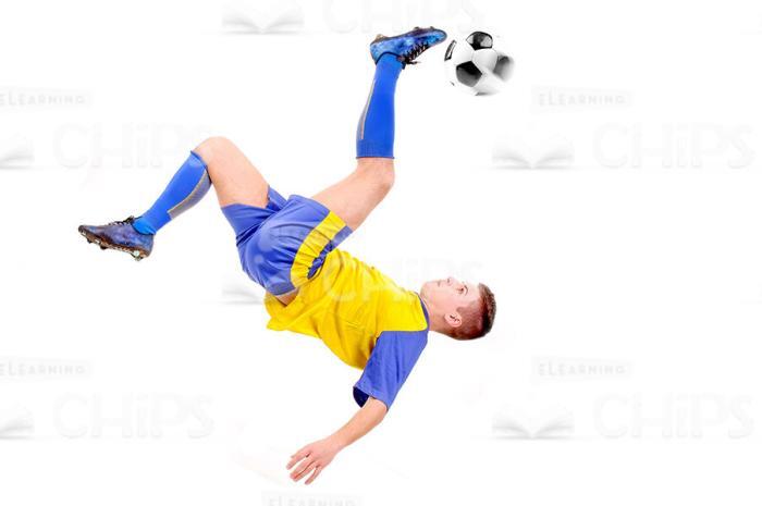 Young Guy Playing Football Stock Photo Pack-29767