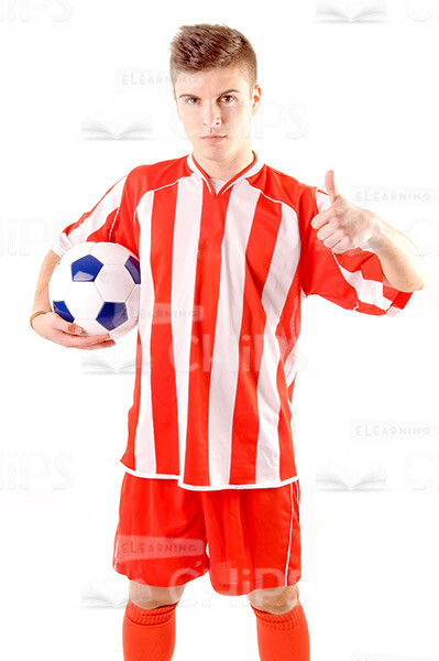 Young Guy Playing Football Stock Photo Pack-29773