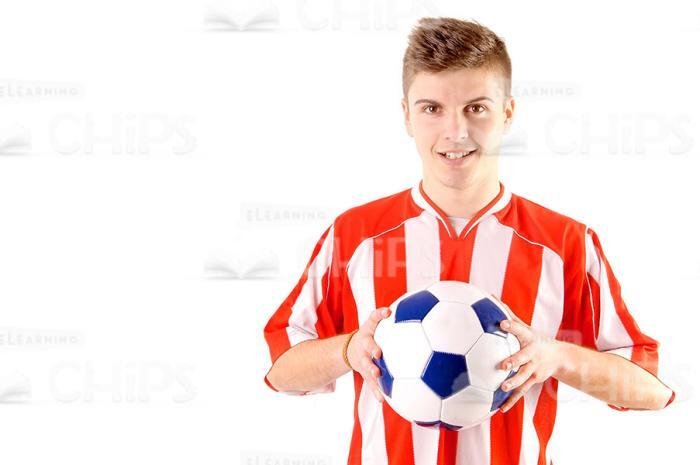 Young Guy Playing Football Stock Photo Pack-29774