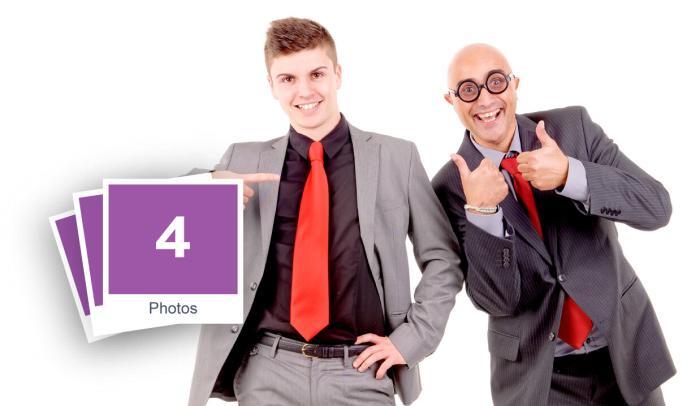 Young Businessman With Chief Stock Photo Pack-0