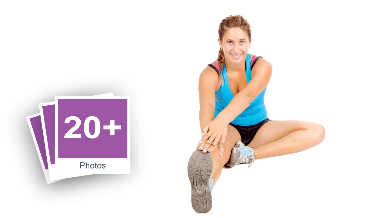 Young Girl Exercising Stock Photo Pack-0 Young Girl Exercising Stock Photo Pack-0