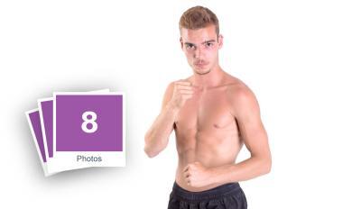 Young Karate Fighter Stock Photo Pack-0