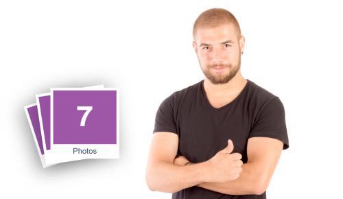 Nice Young Man's Emotions Stock Photo Pack -0