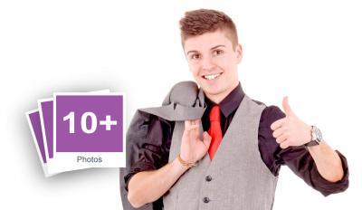Handsome Young Businessman Stock Photo Pack-0