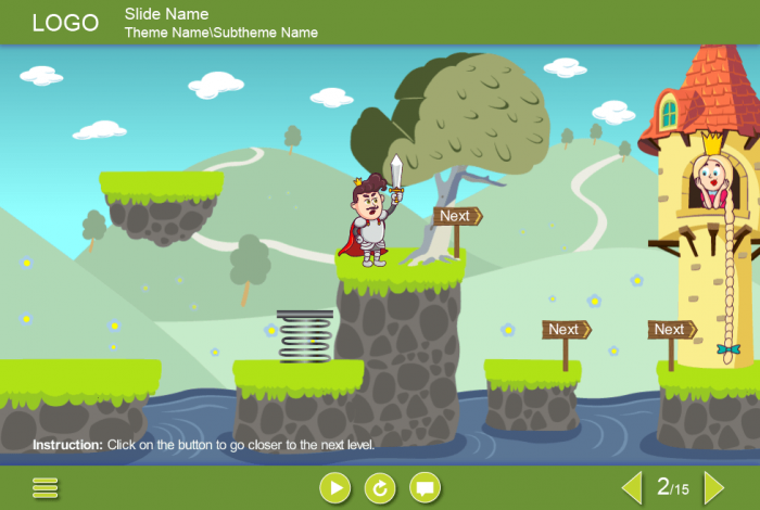Breathtaking Game for eLearning Projects — Storyline Templates