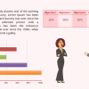 Presentation Slide With Text, Graph and Vector Characters — Download Storyline Template for eLearning Courses