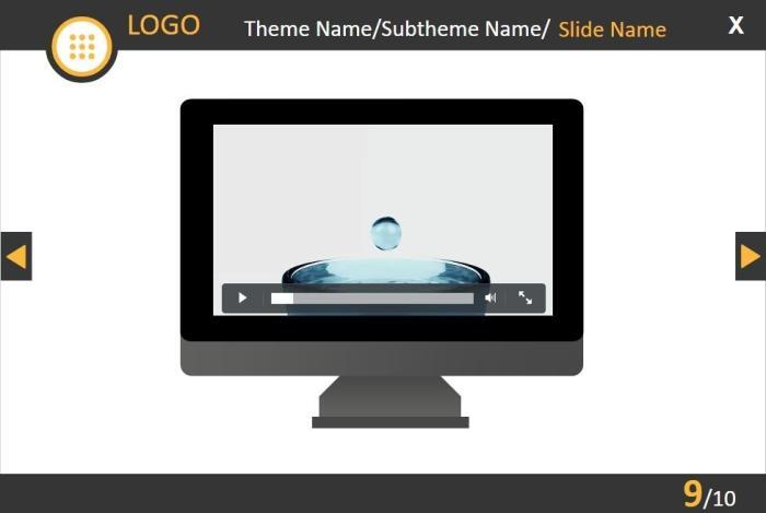 Left-Side Icon Style Menu Course Starter Template — iSpring Suite-51495