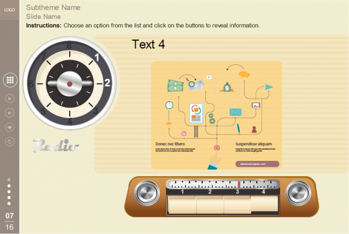Clickable Tabs — Storyline eLearning Templates