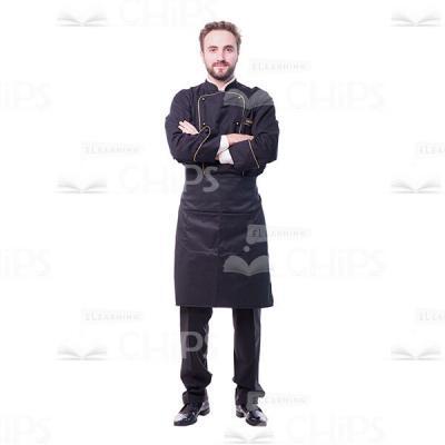 Confident Chef Crossed Arms Cutout Image-0