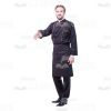 Cutout Chef Shaking Hands Gesture -0