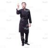 Cutout Chef Raising Up His Right Hand-0