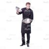 Puzzled Chef Looking At Empty Pan Cutout Picture-0