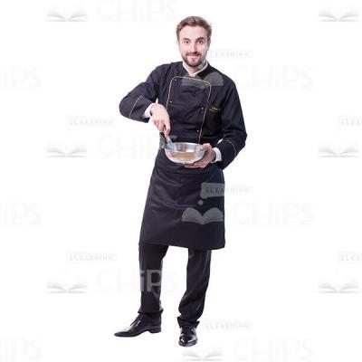 Attractive Chef Cooking Cutout Photo-0