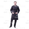 Friendly Chef Holding Hands In Coat Pockets Cut Out-0