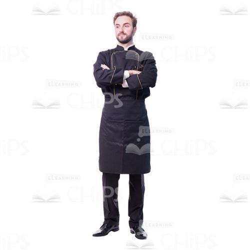 Calm Chef Crossed Arms Cutout Picture-0