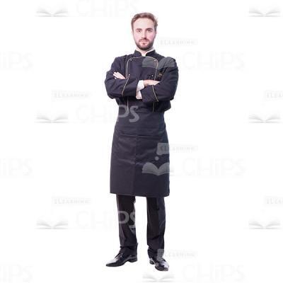 Serious Chef Crossed Arms Cutout Photo-0