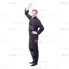 Half-Turned Chef Waving Hand Cutout Photo-0
