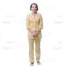 Female Young Doctor Wearing Light Beige Uniform Cutout Photo Pack -31524