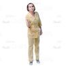 Female Young Doctor Wearing Light Beige Uniform Cutout Photo Pack -31533