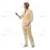 Female Young Doctor Wearing Light Beige Uniform Cutout Photo Pack -31570