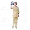 Female Young Doctor Wearing Light Beige Uniform Cutout Photo Pack -31582
