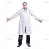 Doctor With Can’t Help Gesture Cutout Photo-0