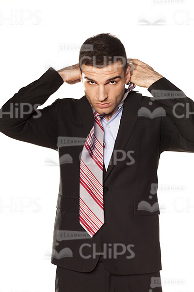 Young Business Man Wearing Formal Suit Stock Photo Pack-32004