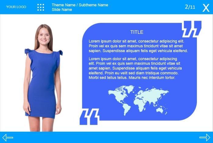 Blue Vertical Control Bar Course Starter Template — iSpring Suite-51669