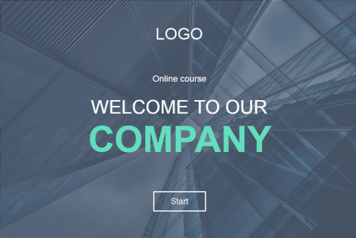 Welcome / Induction Course Starter Template — Trivantis Lectora-0