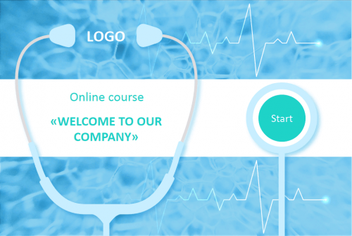 Medical Industry Welcome Course Starter Template — Trivantis Lectora-0