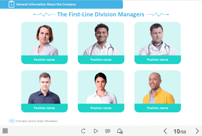 Medical Industry Welcome Course Starter Template — Trivantis Lectora-47294