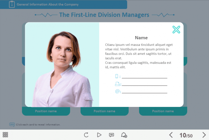 Medical Industry Welcome Course Starter Template — Trivantis Lectora-47295