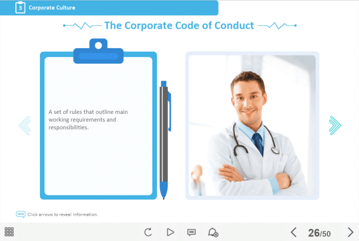 Medical Industry Welcome Course Starter Template — Trivantis Lectora-47317