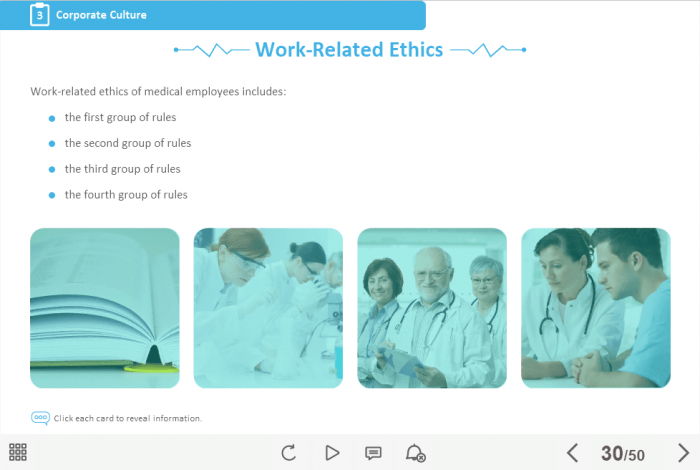 Medical Industry Welcome Course Starter Template — Trivantis Lectora-47325