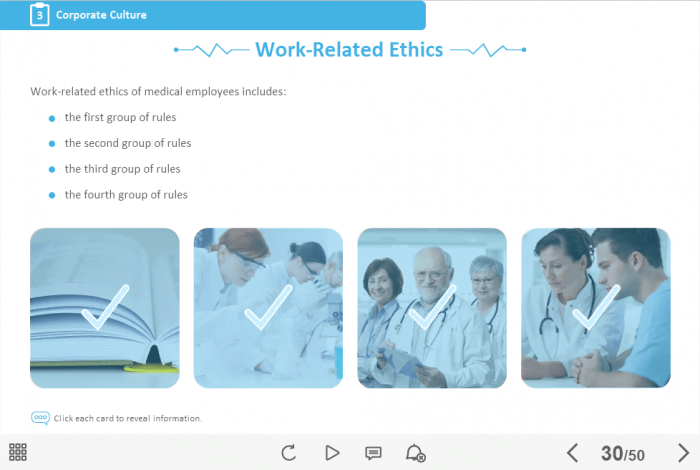 Medical Industry Welcome Course Starter Template — Trivantis Lectora-47327