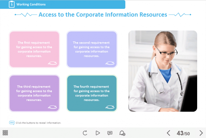 Medical Industry Welcome Course Starter Template — Trivantis Lectora-47342