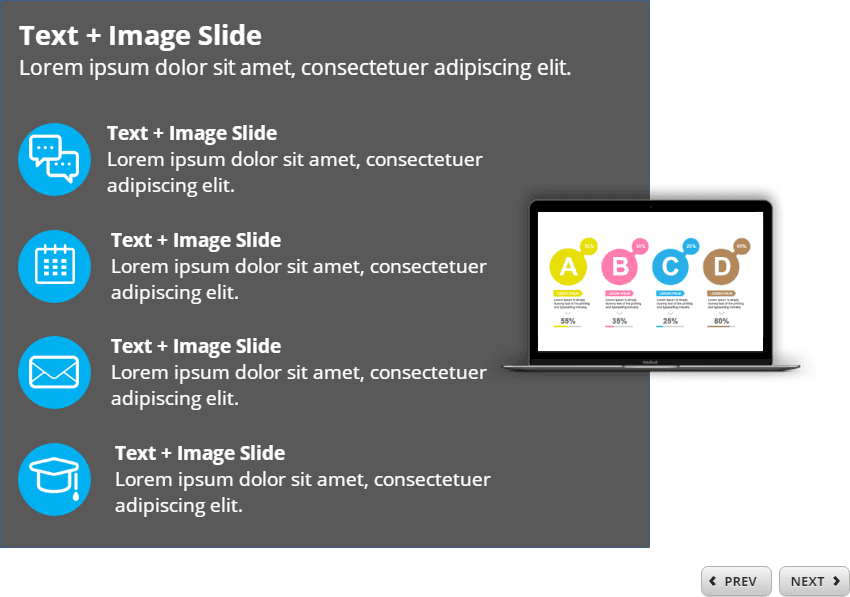 Text + Image Slide — Course Template for Storyline 360 Text + Image Slide — Course Template for Storyline 360