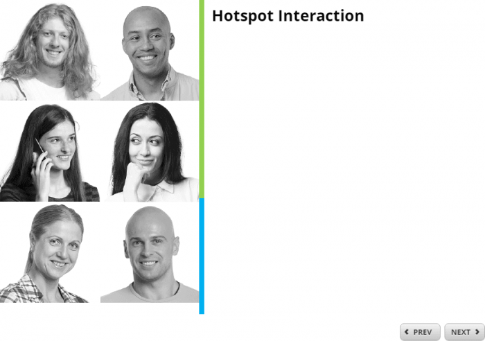 Hotspot Interaction — eLearning Storyline 360 Template