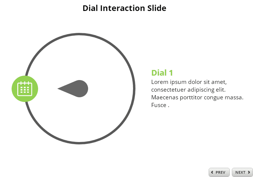 Dial Interaction — Articulate Storyline 360 Template for eLearning Dial Interaction — Articulate Storyline 360 Template for eLearning