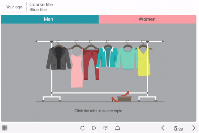 Vector Wardrobe Image — Storyline Templates for eLearning