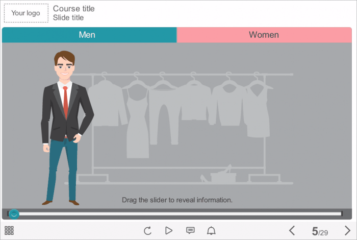Vector Business Man Character — Download Storyline Template