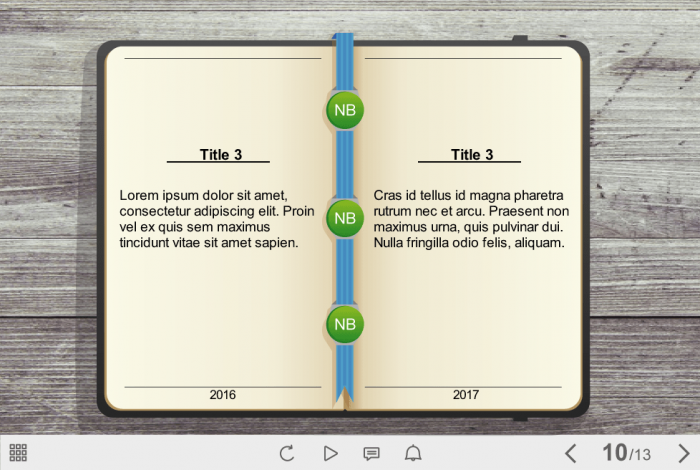Text Information — Download eLearning Template for Storyline