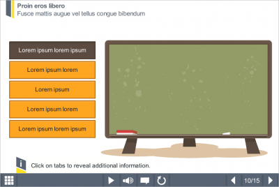 Vertical Tabs — Storyline Templates for eLearning