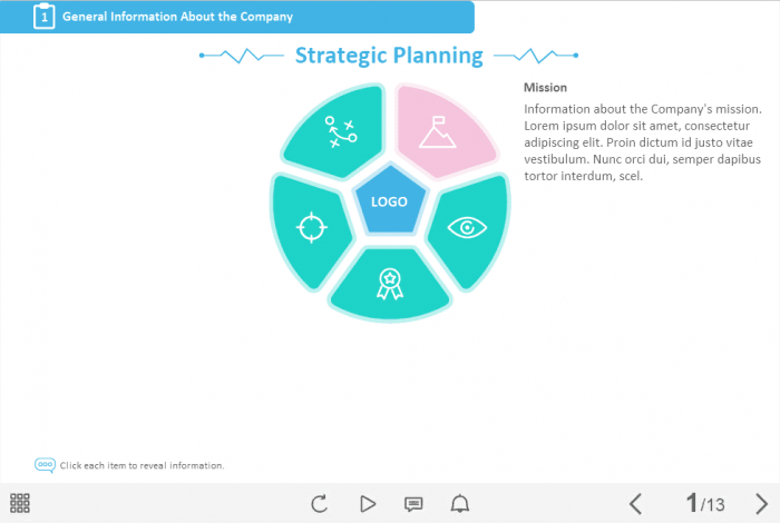 Strategic Planning — Lectora Template-47365