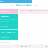 Six Turquoise Tabs — Lectora Template-47411
