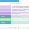 Six Turquoise Tabs — Lectora Template-47412