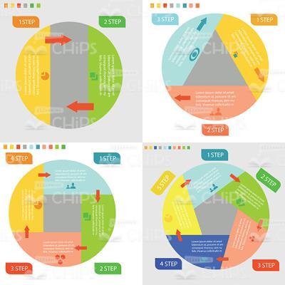 Set Of Colorful Business Circles Vector Infographics-0
